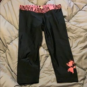 Under amour workout capris